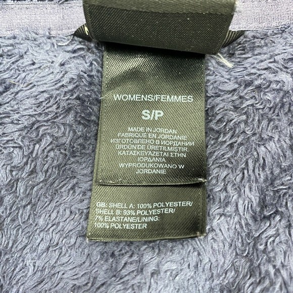 The North Face Osito Jacket Dark Purple Women’s Size S Fuzzy Fleece Full Zip - Picture 4 of 6